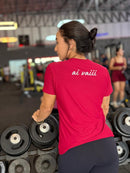 Camiseta Feminina - Vermelha