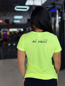 Camiseta Feminina - Verde Florescente