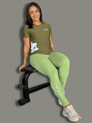 Camiseta Feminina - Verde Fosco