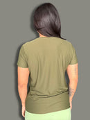 Camiseta Feminina - Verde Fosco