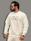 Conjunto Moletom Vitnes - Branco