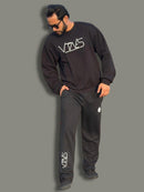 Conjunto Moletom Vitnes - Preto