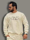 Blusa Moletom Vitnes - Branca