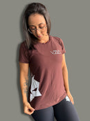 Camiseta Feminina - Marrom