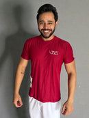 Camiseta Masculina - Bordo